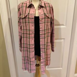 NWT FREE SHIPPING 📦 Outerknown Blanket Shirt Dress — Soft Lilac Halo (SLH)